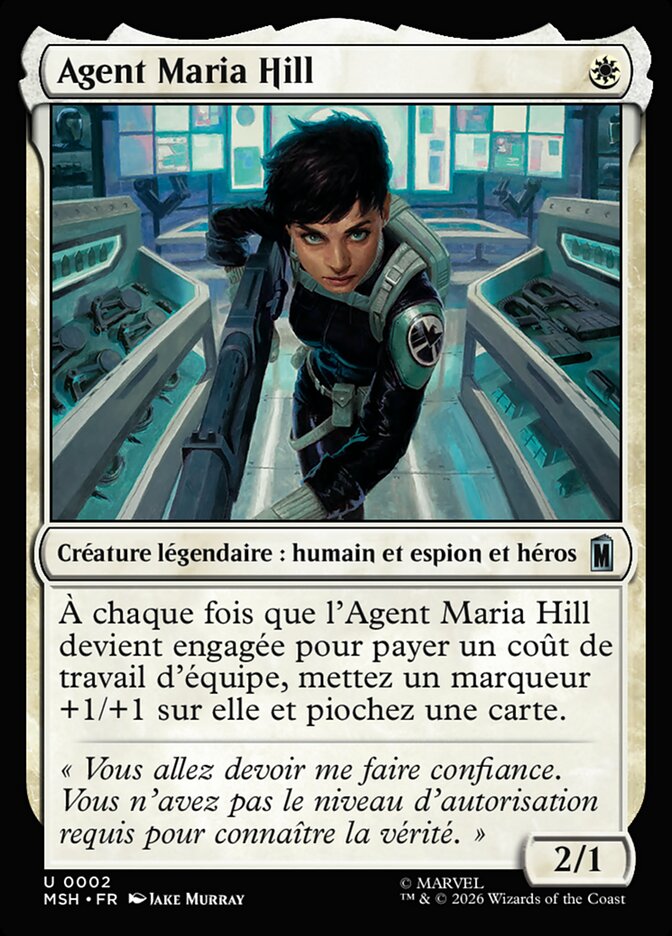 Agent Maria Hill