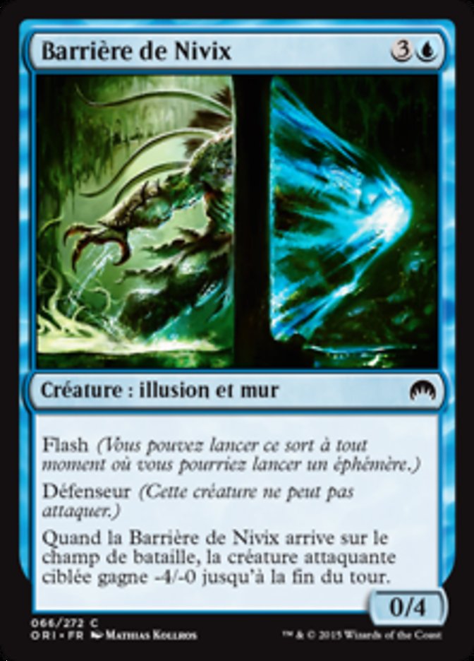 Barrière de Nivix
