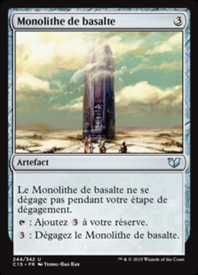 Monolithe de basalte