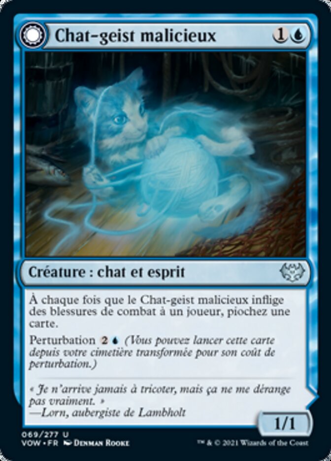 Chat-geist malicieux