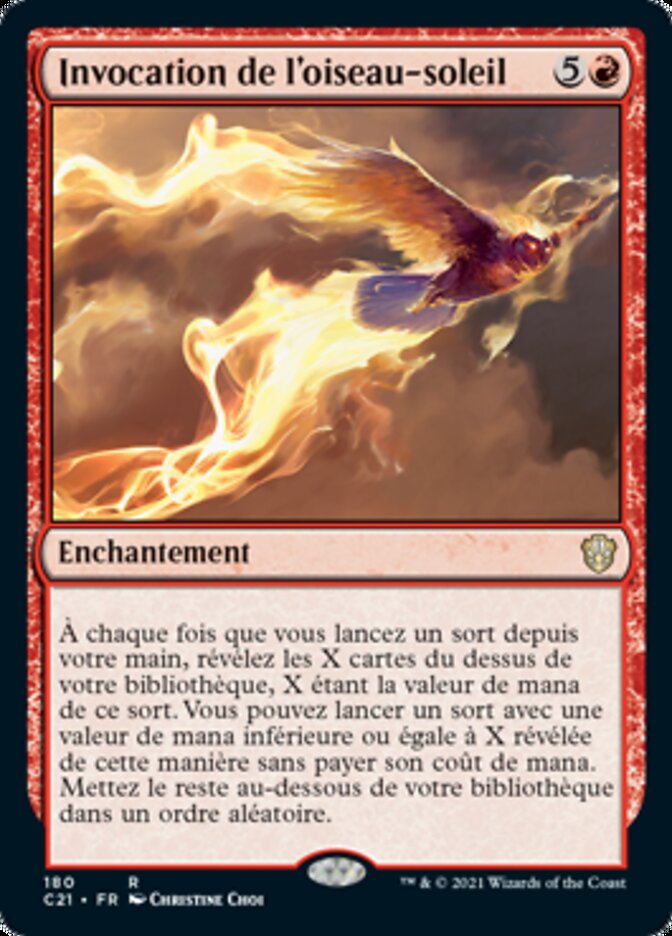 Invocation de l'oiseau-soleil