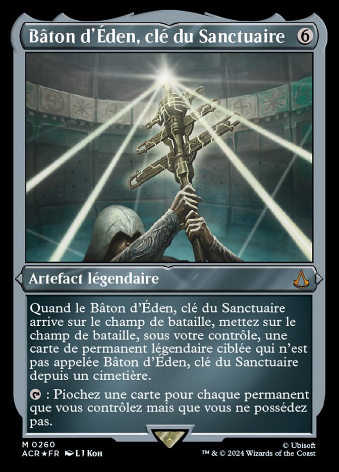 Bâton d'Éden, clé du Sanctuaire