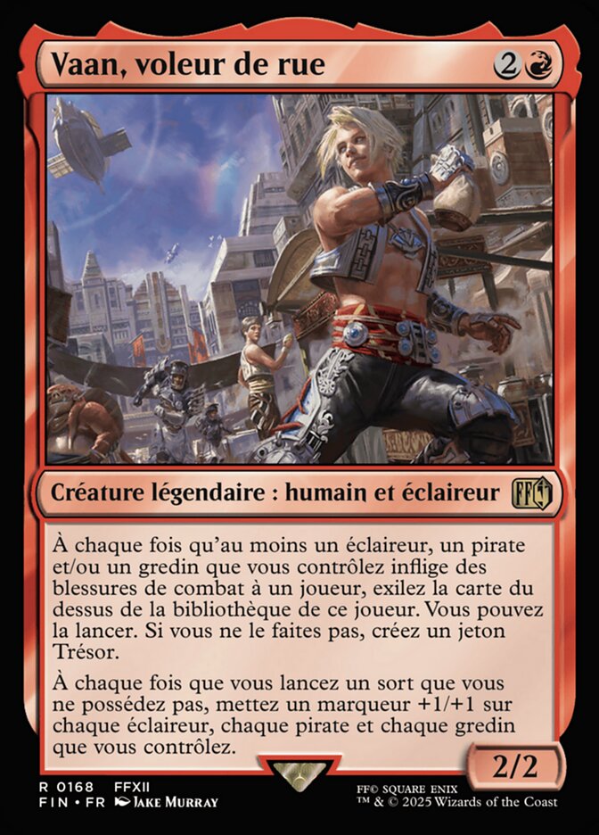 Vaan, voleur de rue