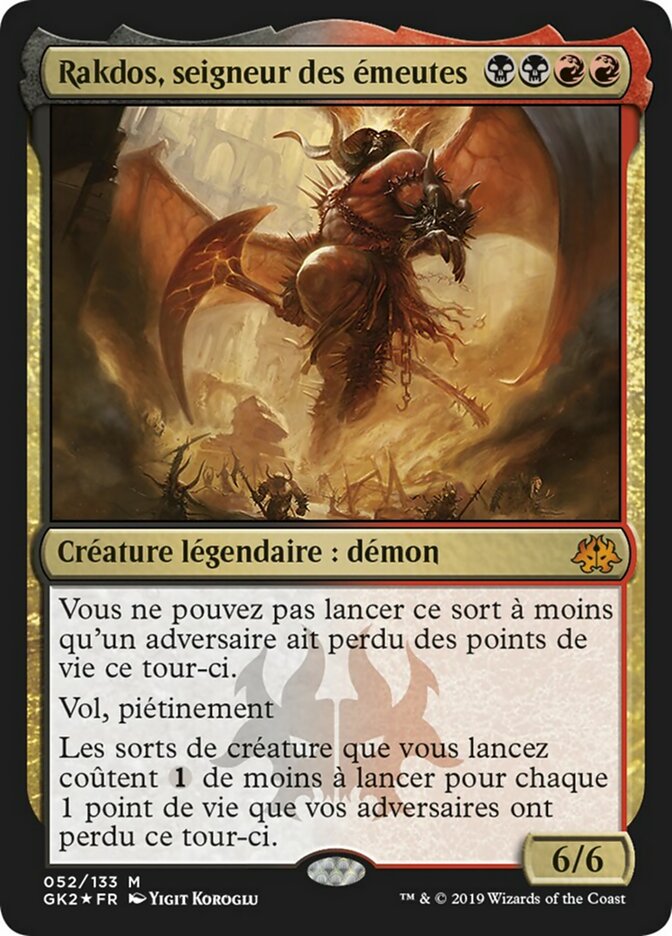 Rakdos, seigneur des émeutes