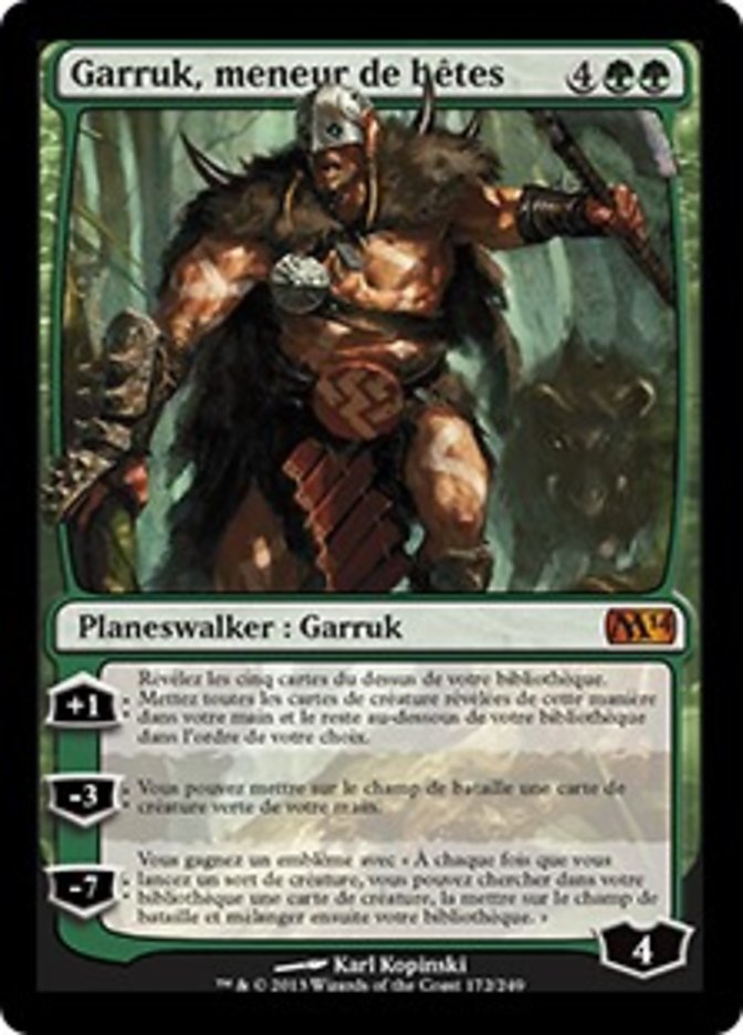 Garruk, meneur de bêtes