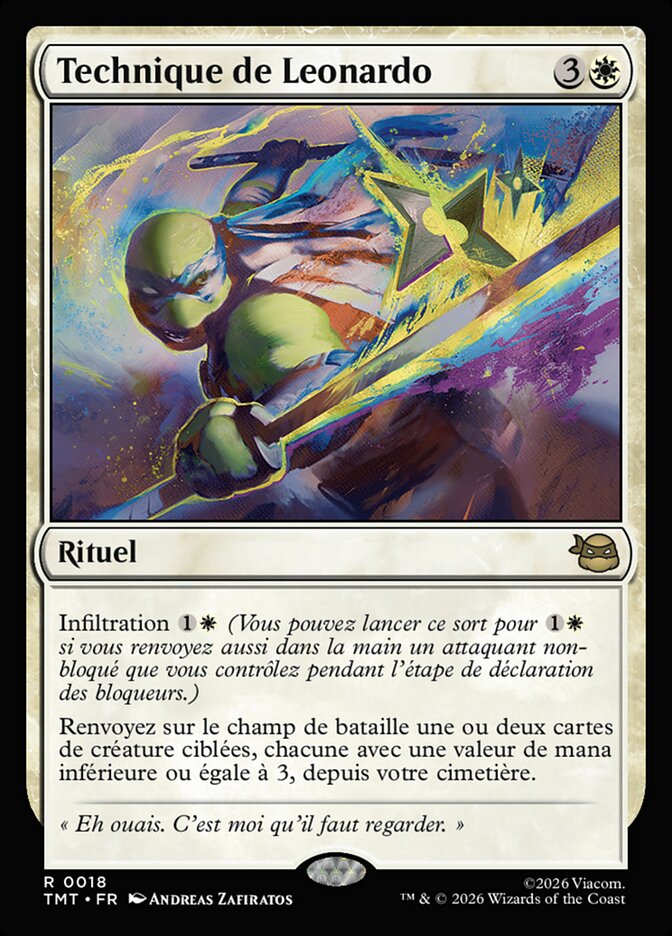 Technique de Leonardo