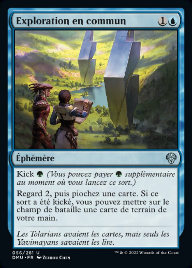 Exploration en commun