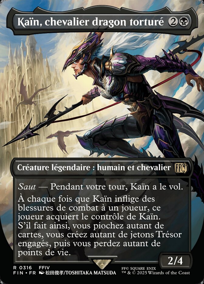 Kaïn, chevalier dragon torturé
