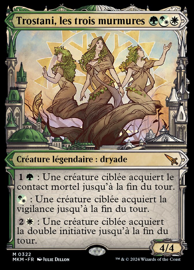 Trostani, les trois murmures