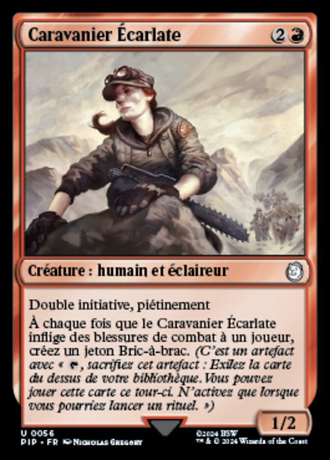 Caravanier Écarlate