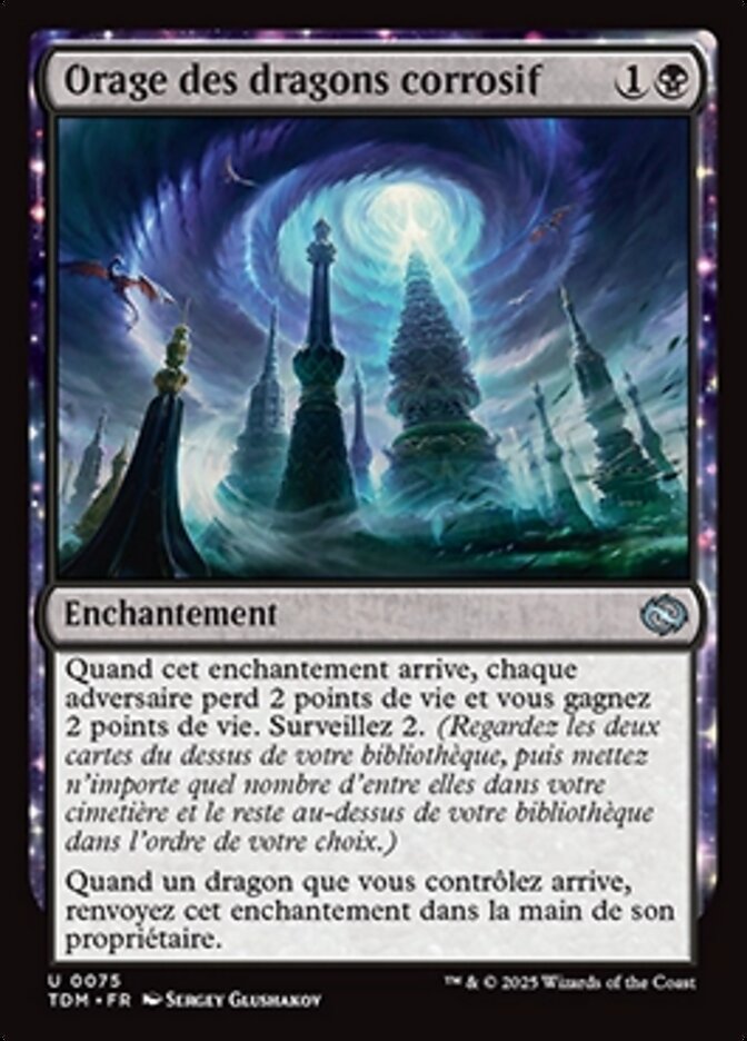 Orage des dragons corrosif