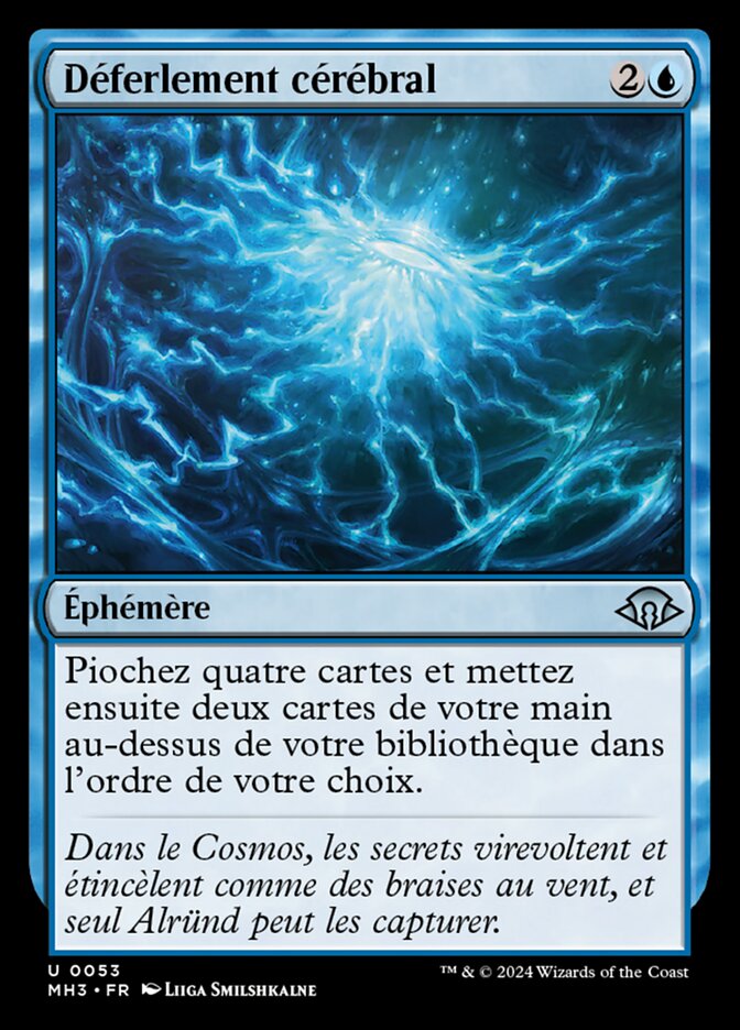 Déferlement cérébral