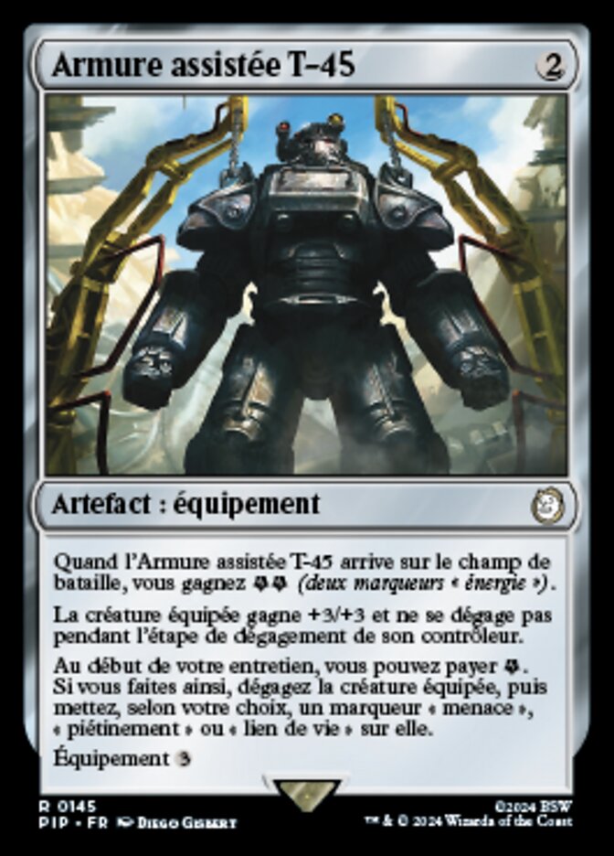 Armure assistée T-45