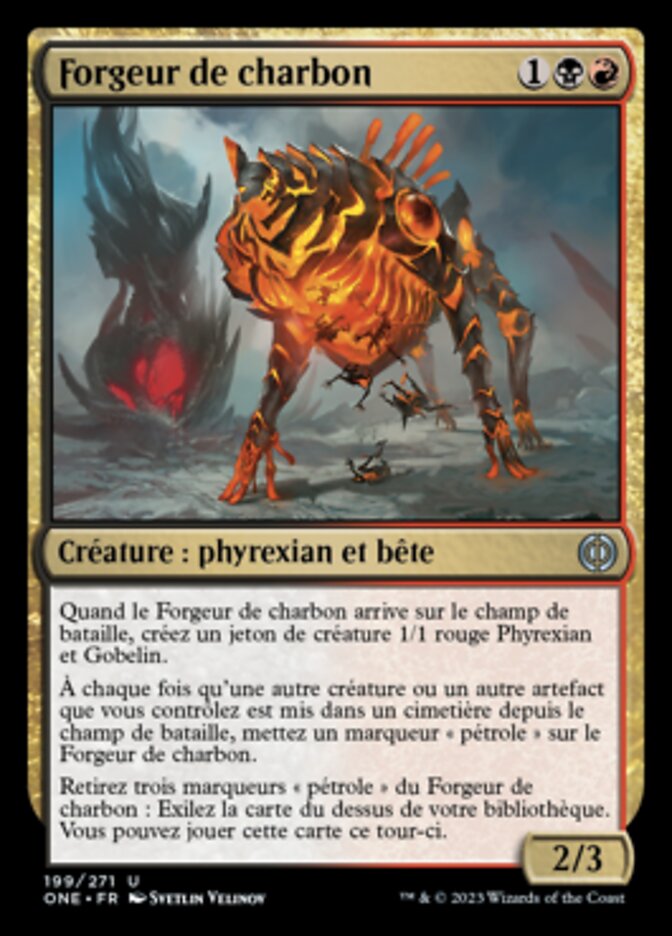 Forgeur de charbon