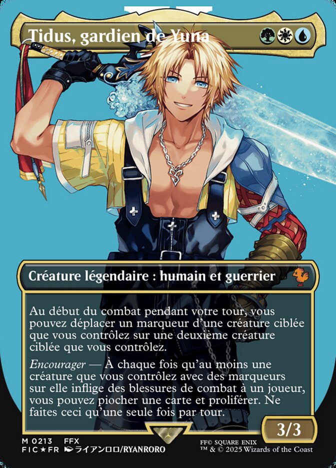 Tidus, gardien de Yuna