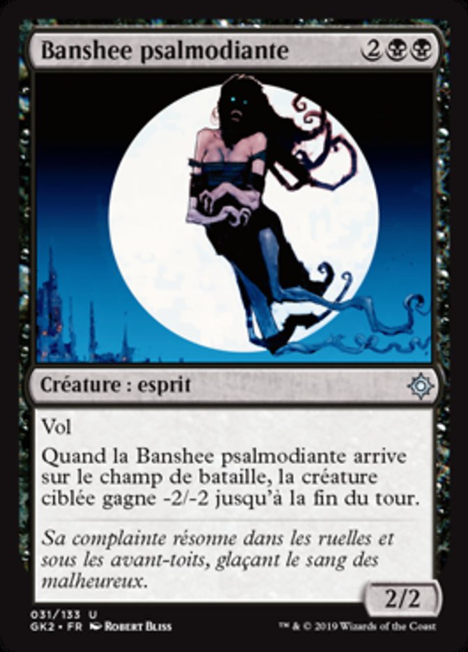 Banshee psalmodiante
