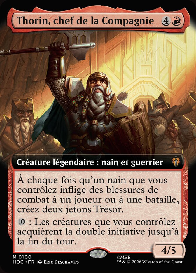 Thorin, chef de la Compagnie