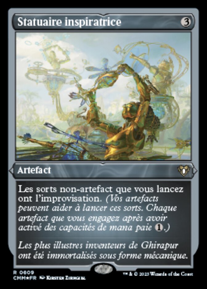 Statuaire inspiratrice