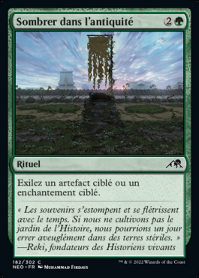 Sombrer dans l'antiquité