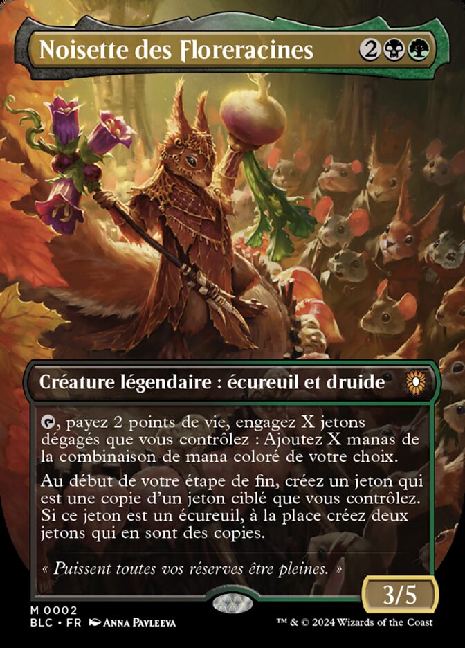 Noisette des Floreracines