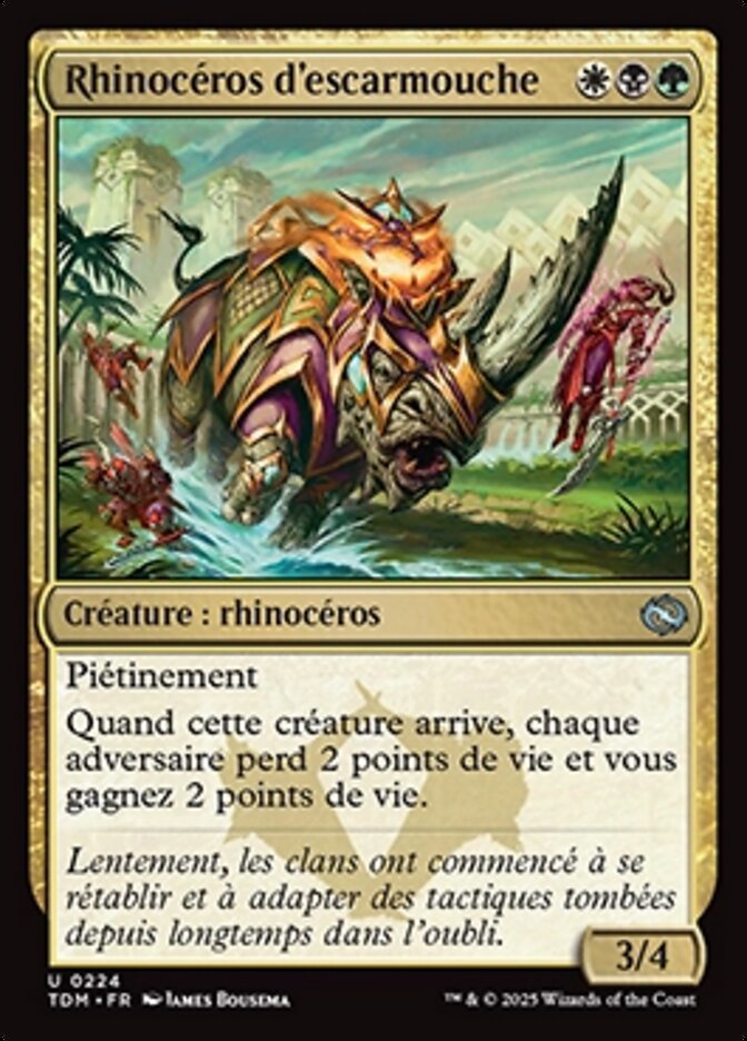 Rhinocéros d'escarmouche