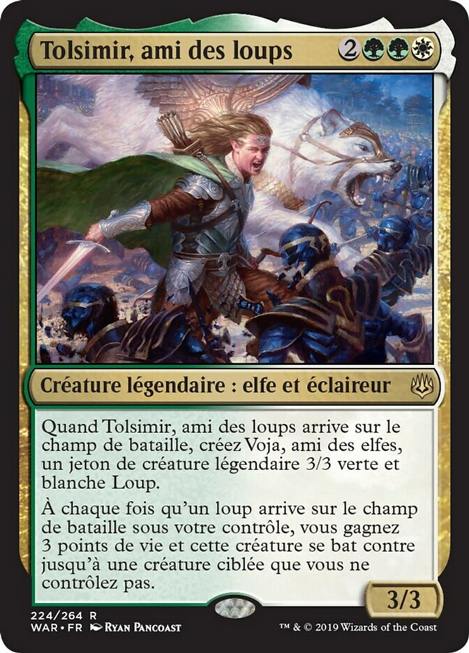 Tolsimir, ami des loups