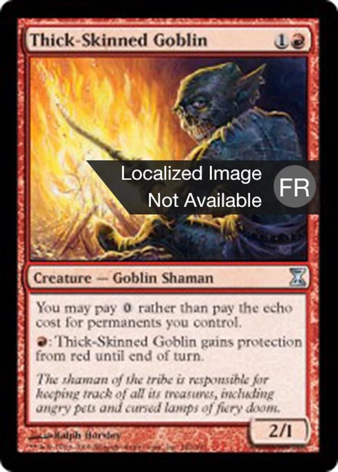 Gobelin à la peau dure