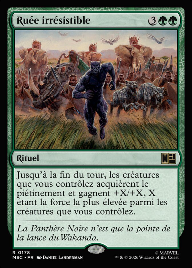 Ruée irrésistible