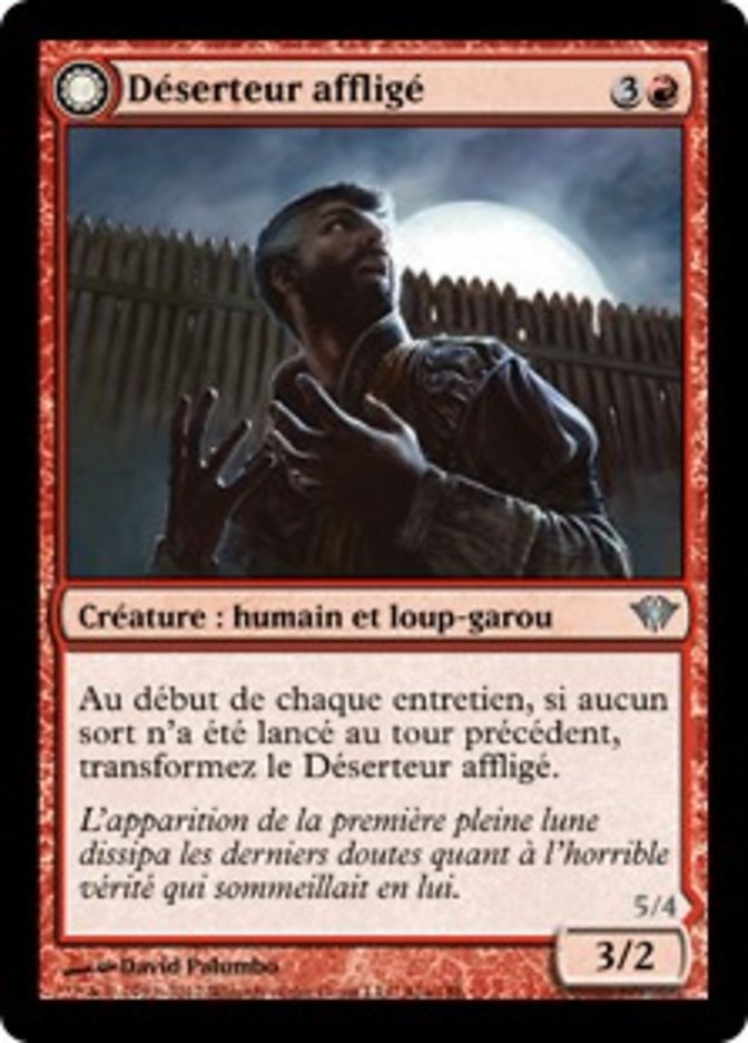 Déserteur affligé