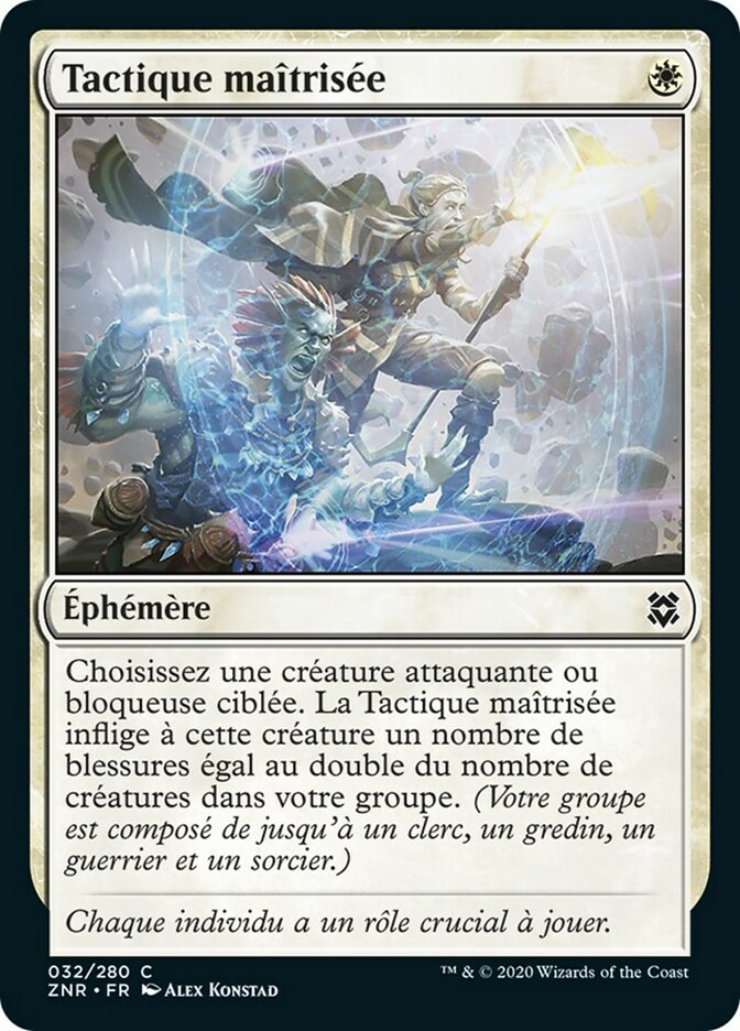 Tactique maîtrisée