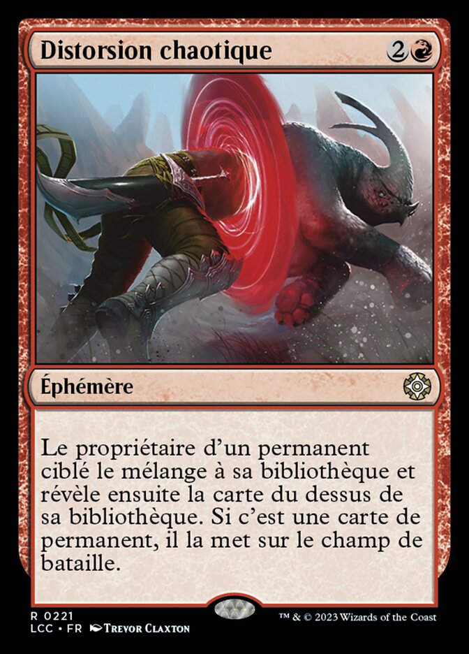 Distorsion chaotique