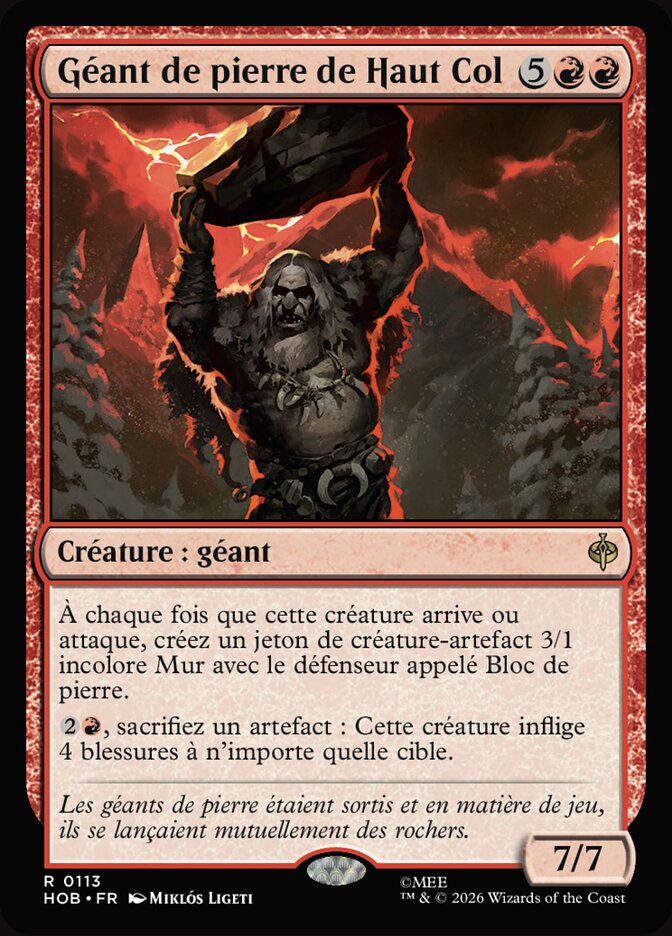 Géant de pierre de Haut Col