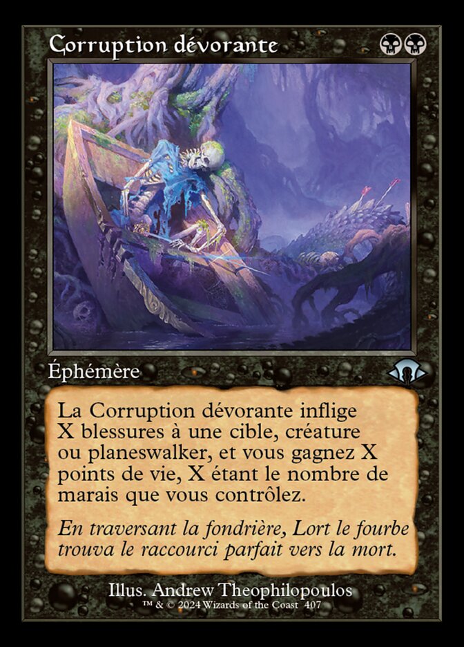 Corruption dévorante