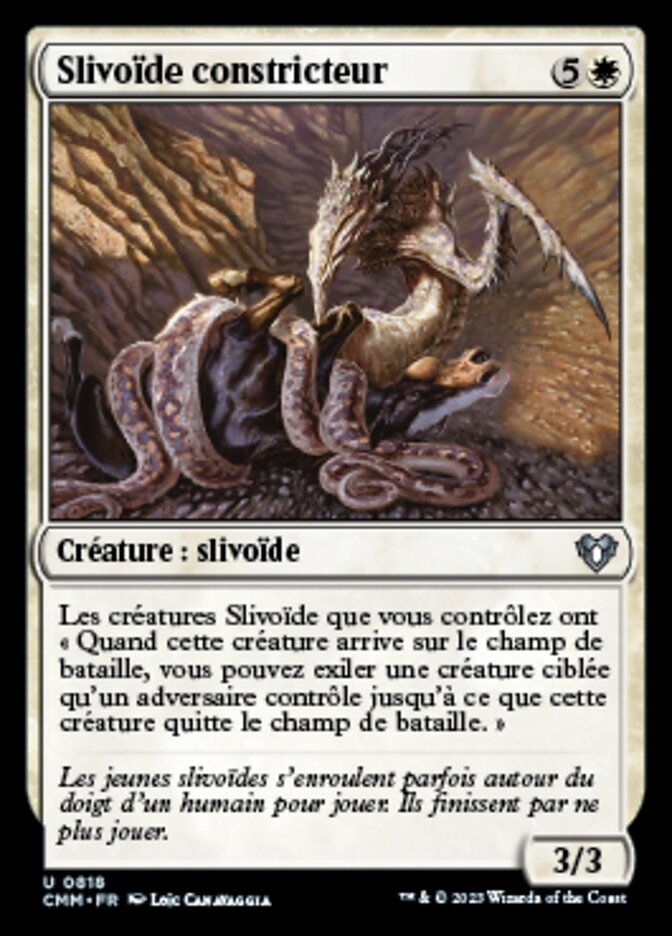Slivoïde constricteur