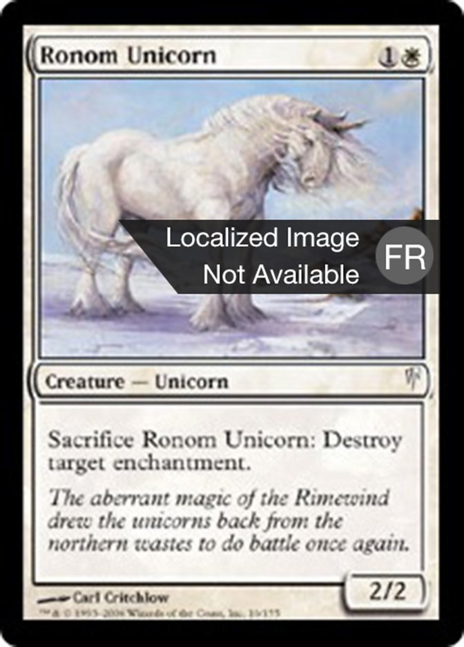 Licorne de Ronom