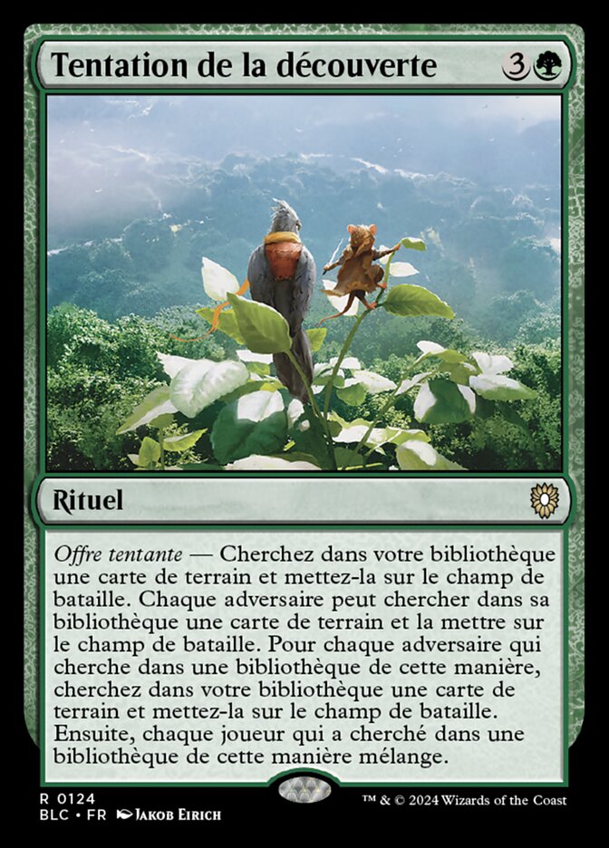 Tentation de la découverte