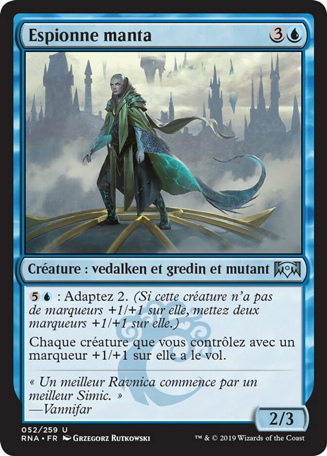 Espionne manta
