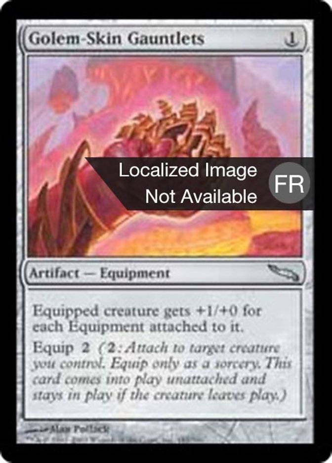 Gantelets en peau de golem