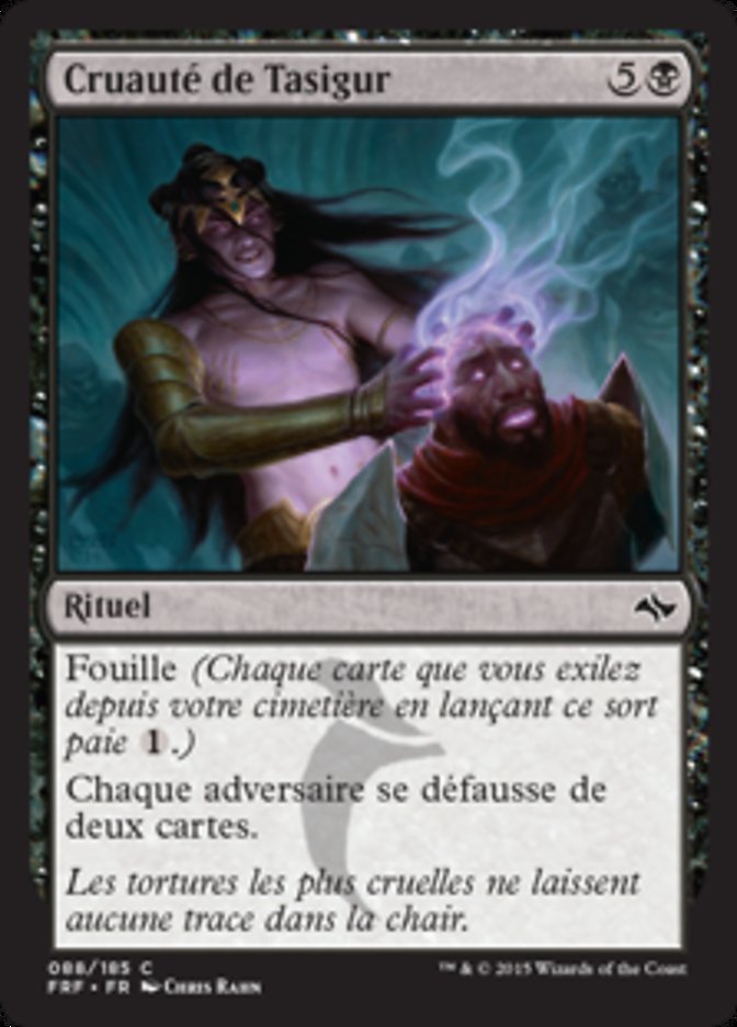 Cruauté de Tasigur