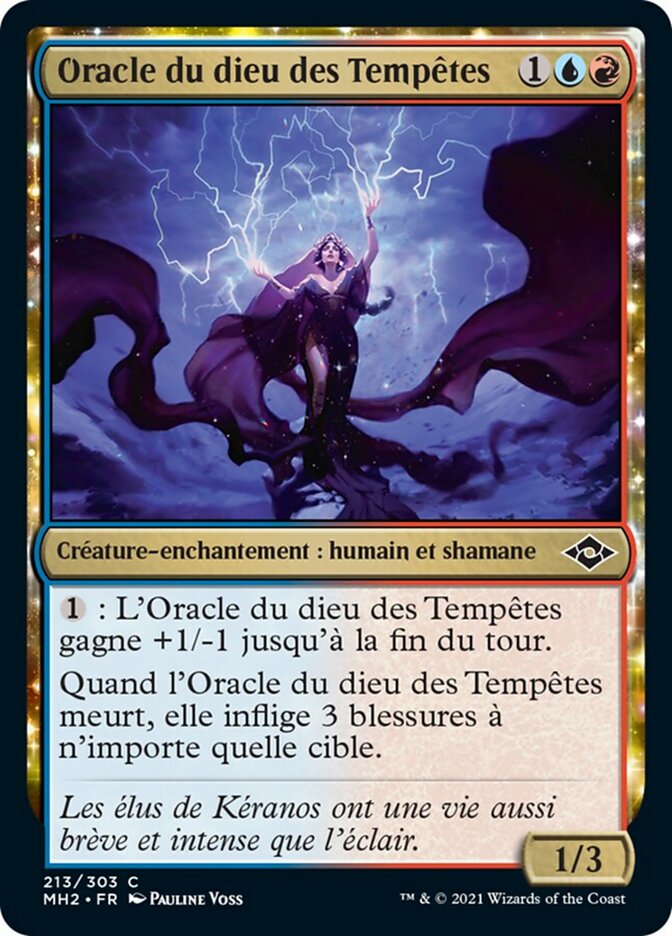 Oracle du dieu des Tempêtes