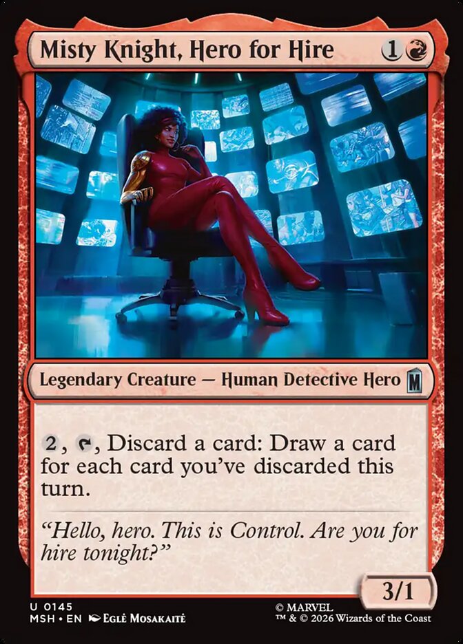 Misty Knight, Hero for Hire