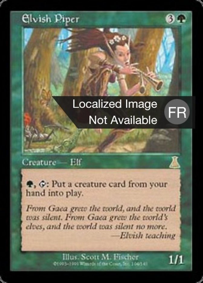 Joueuse de Flûte Elfe