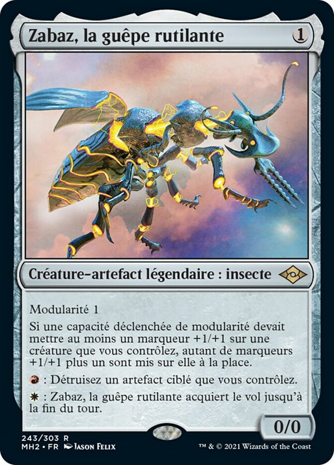 Zabaz, la guêpe rutilante