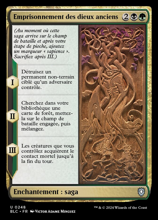 Emprisonnement des dieux anciens