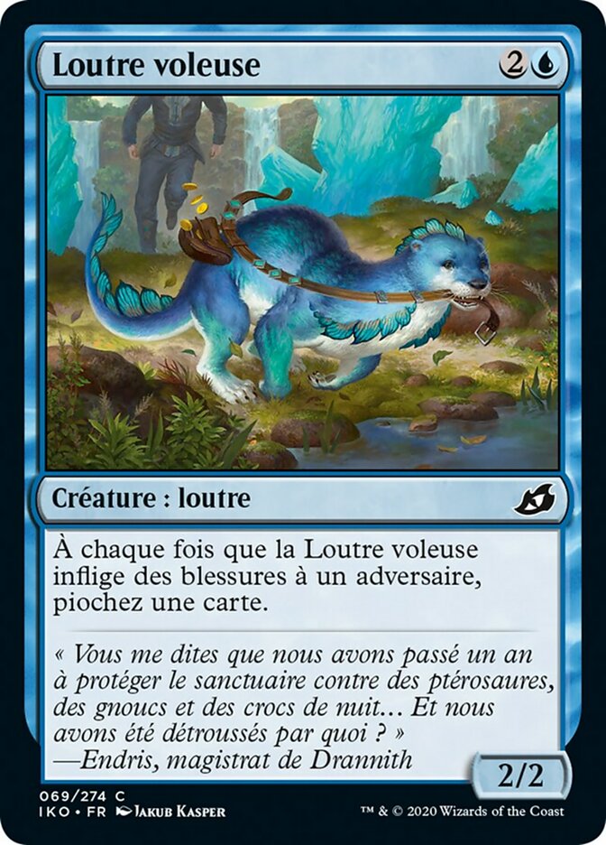 Loutre voleuse