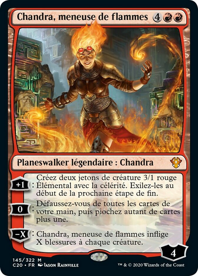 Chandra, meneuse de flammes