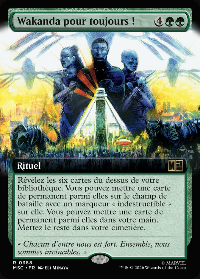 Wakanda pour toujours !