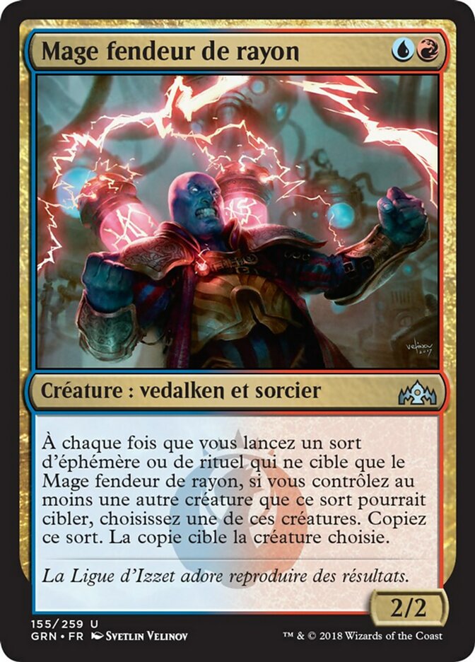 Mage fendeur de rayon