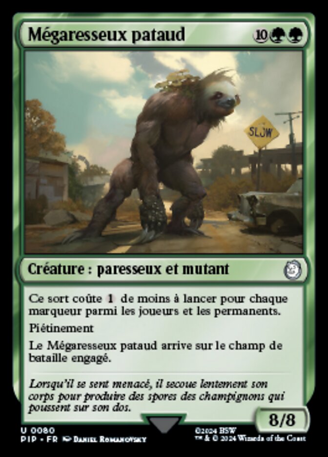 Mégaresseux pataud