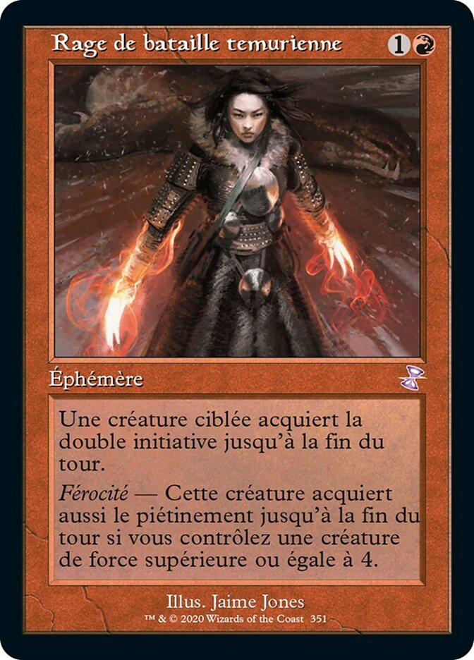 Rage de bataille temurienne